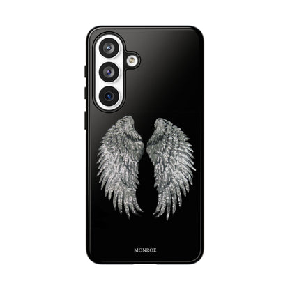 Silver Wings Black Tough Case