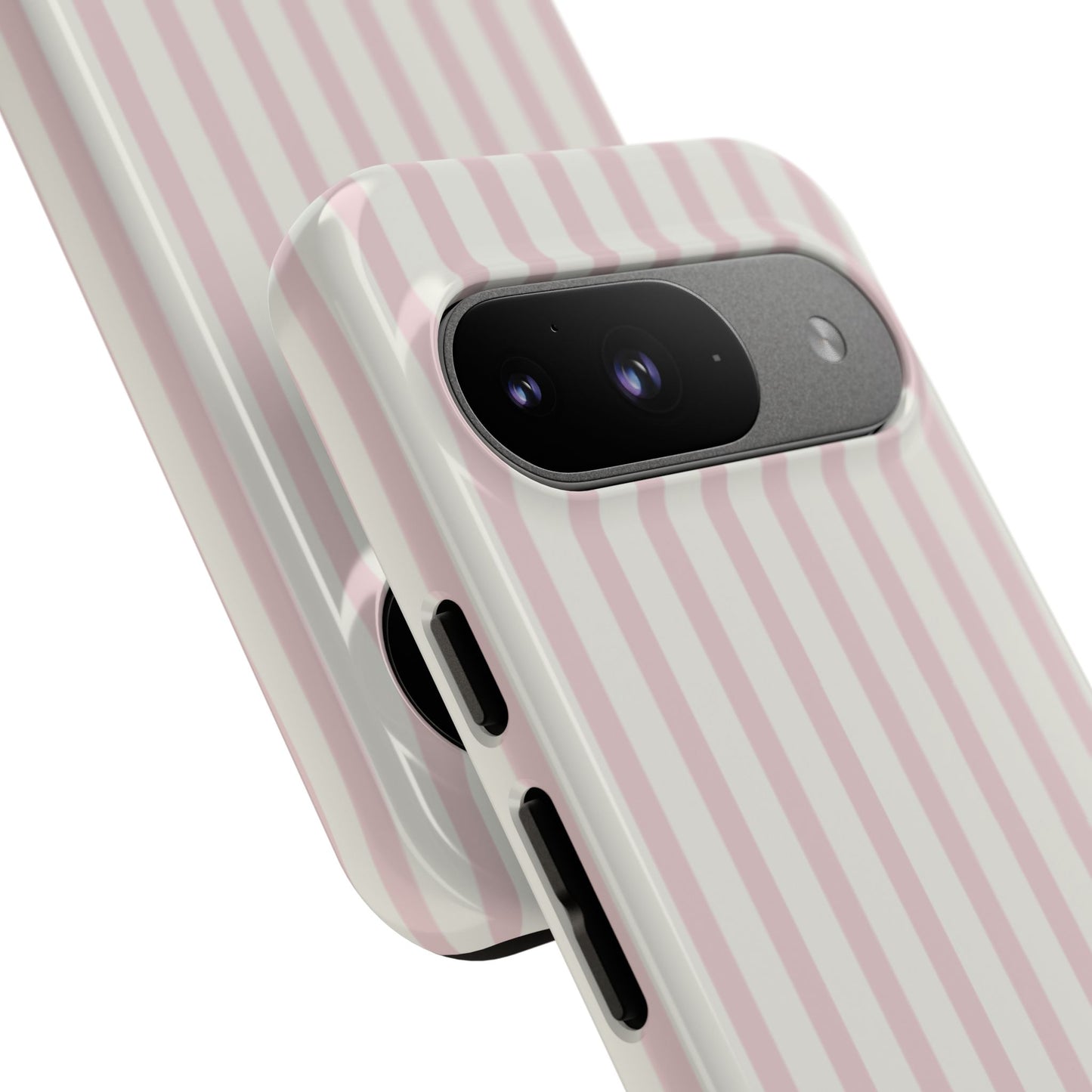 Light Pink Stripe Tough Phone Case