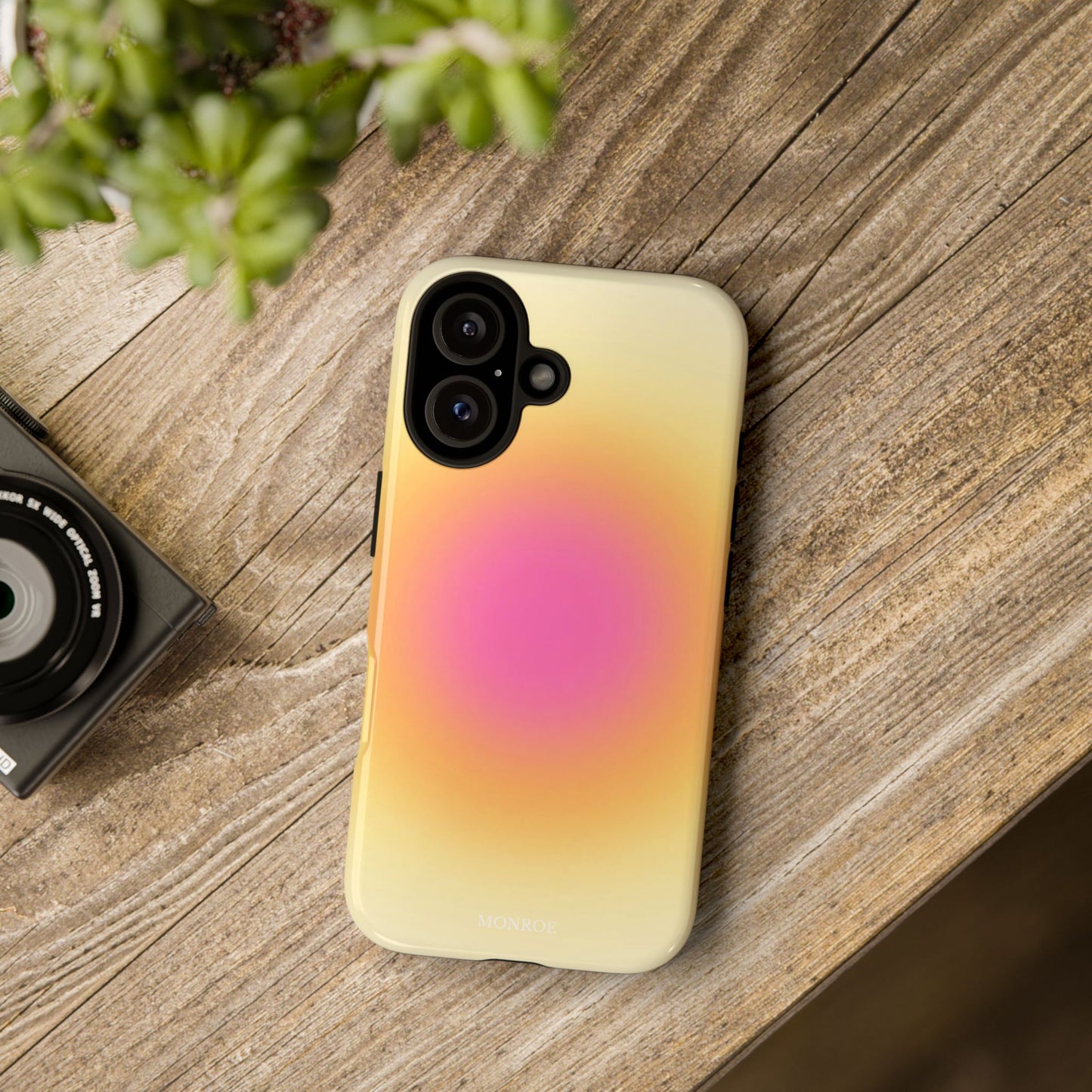 Yellow Sunset Gradient Tough Case