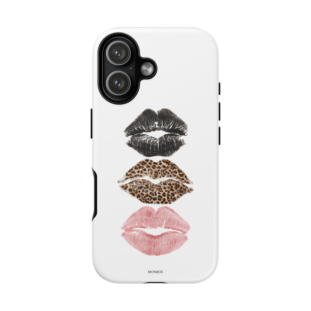 Leopard Glam Lip Tough Case
