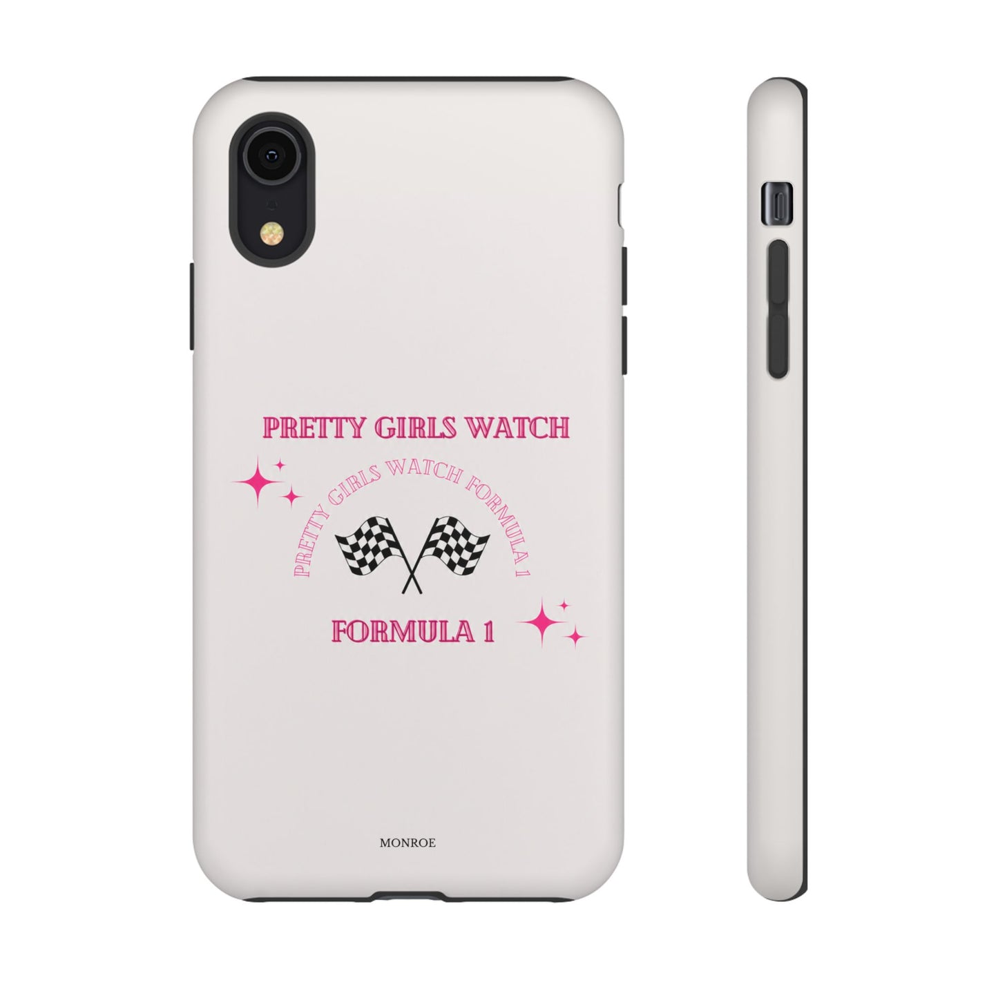 “Pretty Girls Watch Formula 1” Tough Case