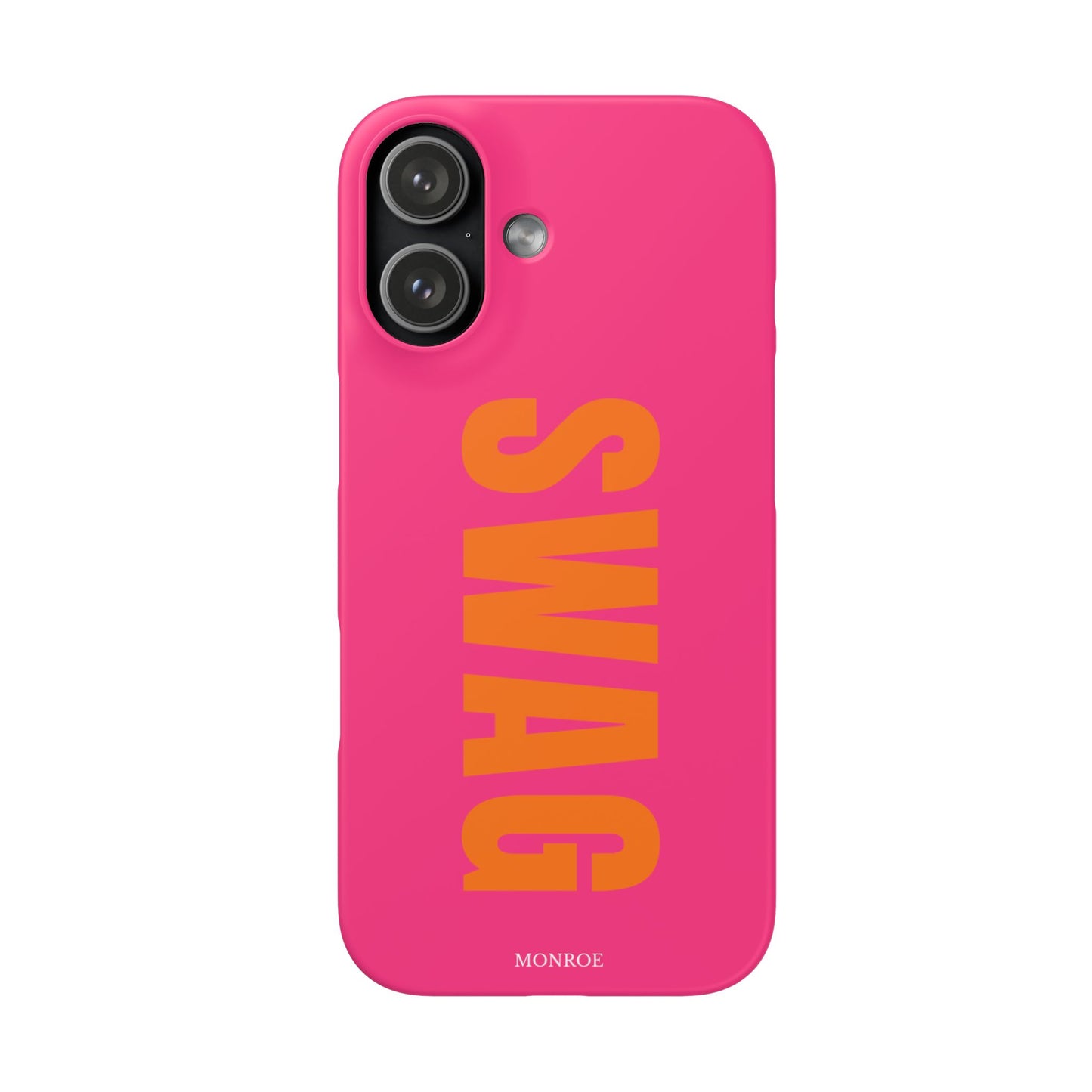 Bold Pink "SWAG" Case