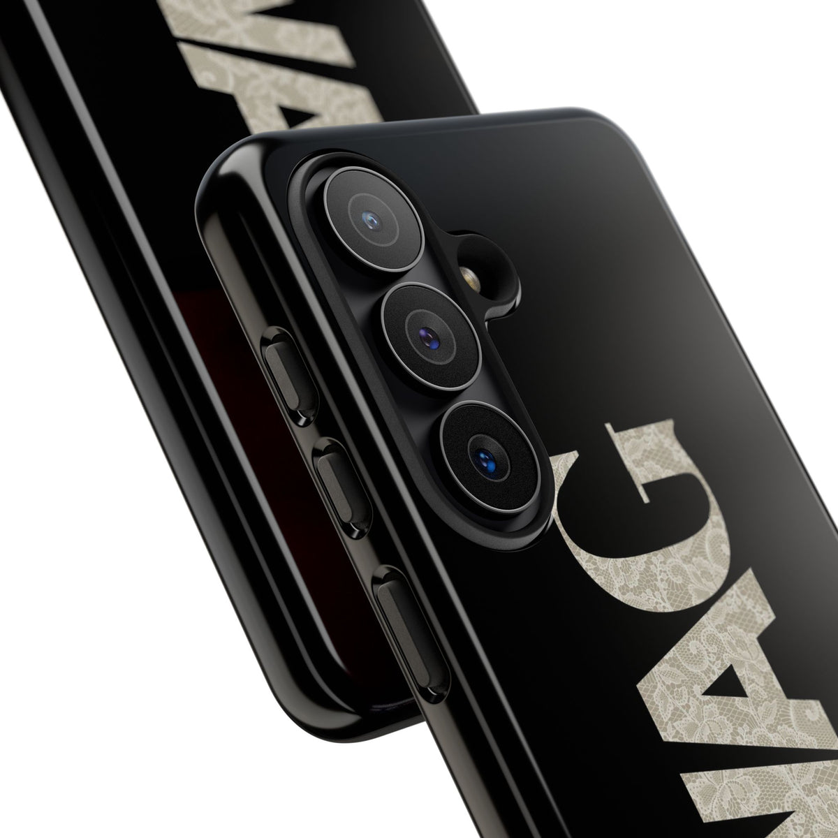 Lace Swag Black Tough Case