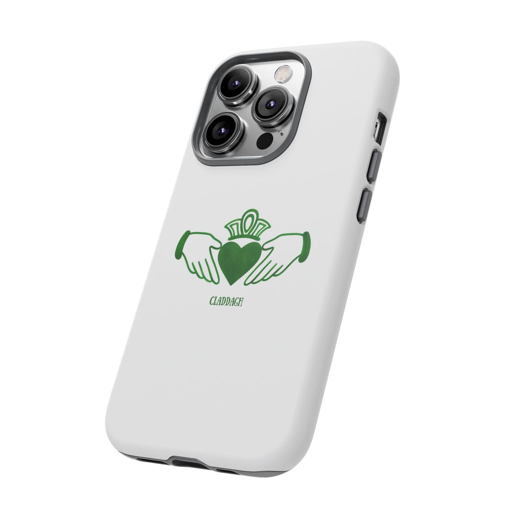 Irish Claddagh Symbol Green Tough Case