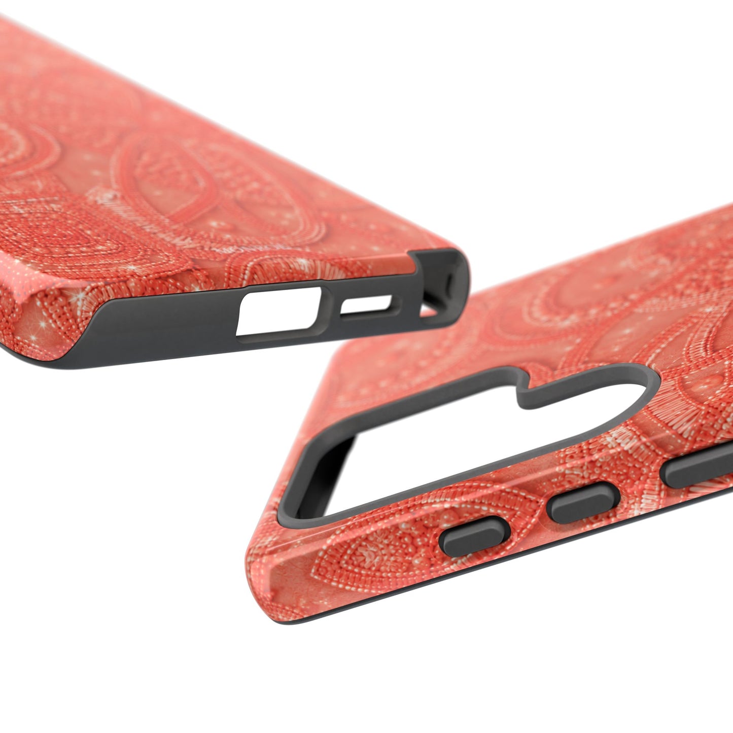 Coral Lace Tough Case