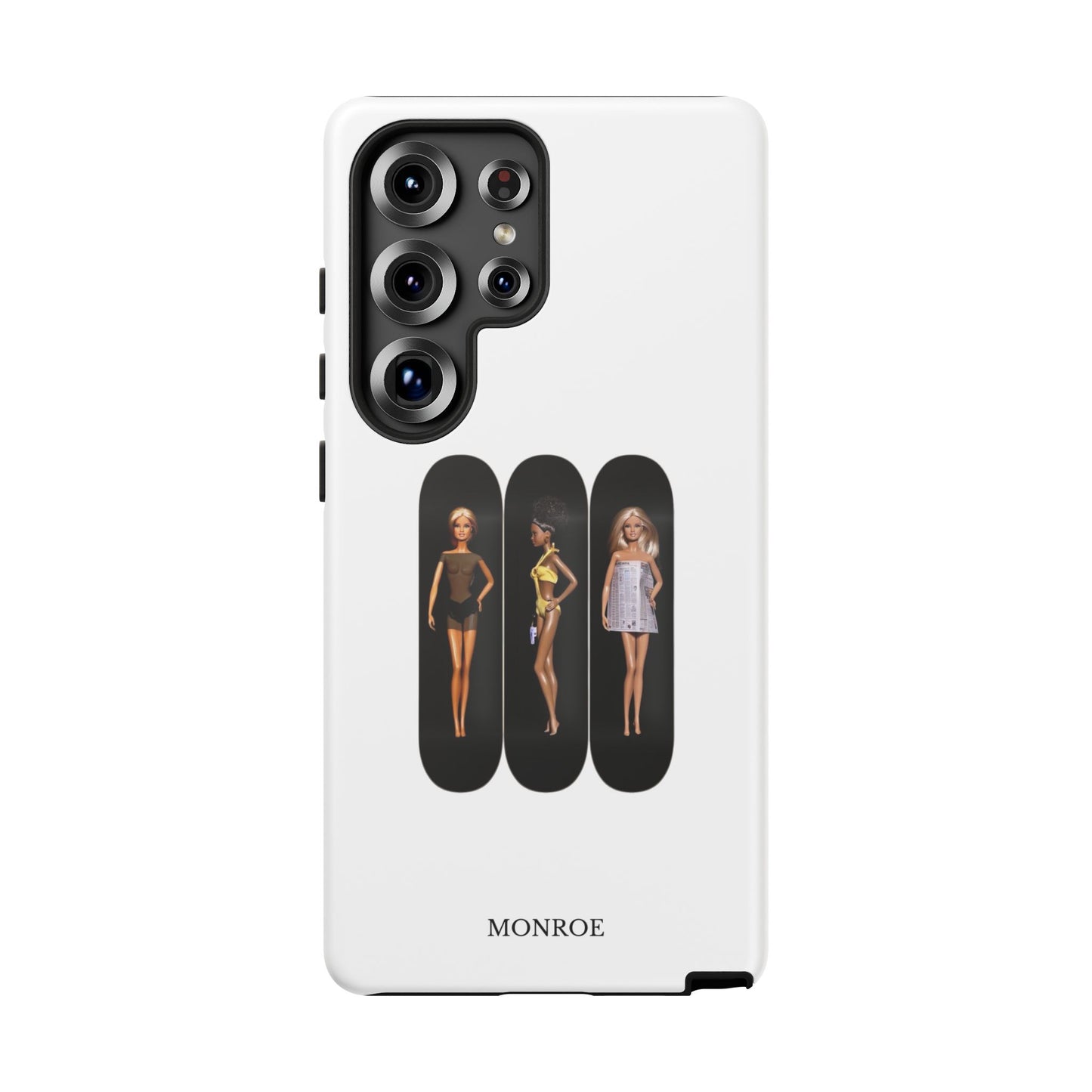 Retro Doll Skateboard Tough Case