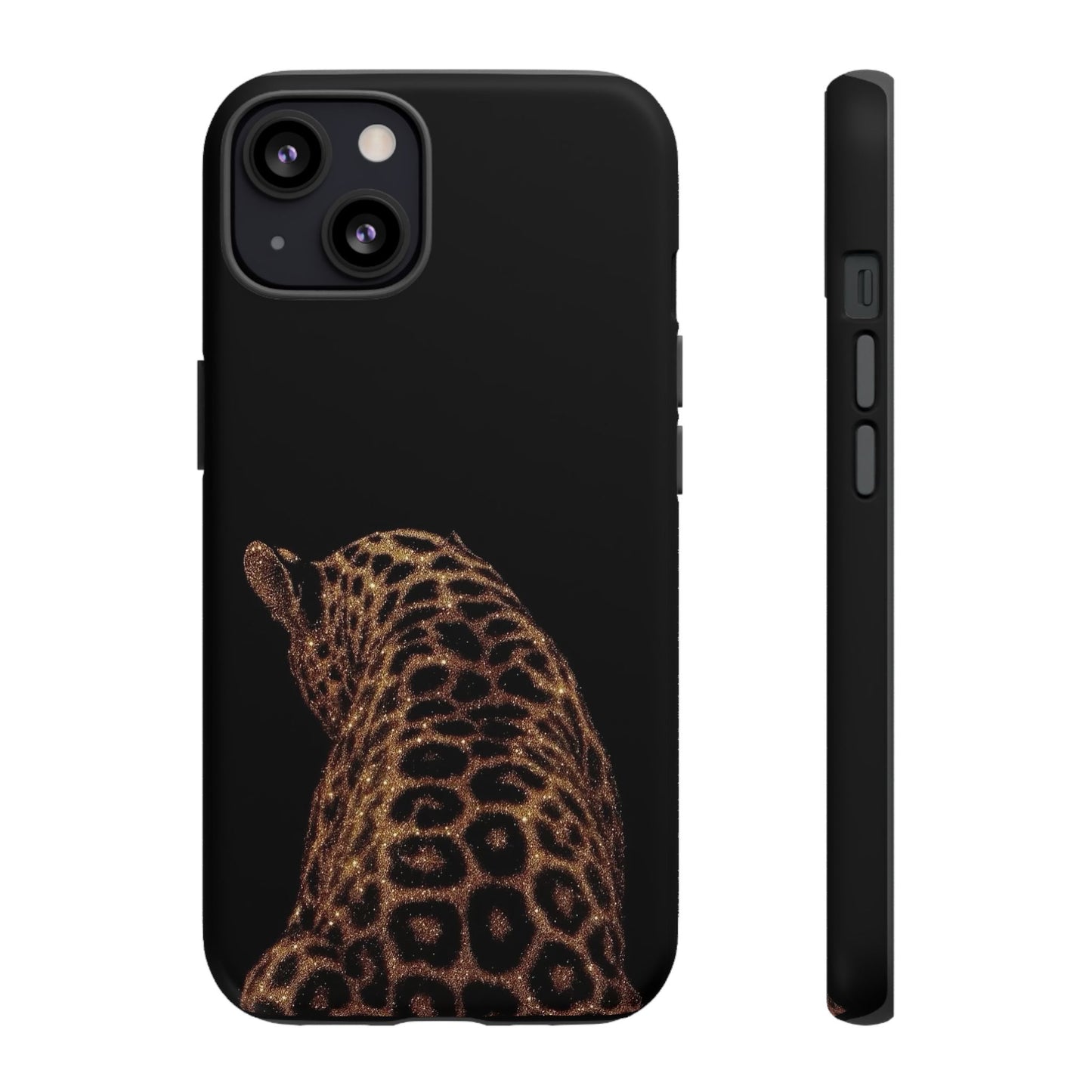 Leopard Back Tough Phone Case