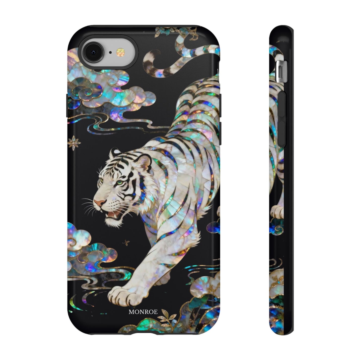 Iridescent White Tiger Tough Case