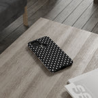 Black Polka Dot Phone Case