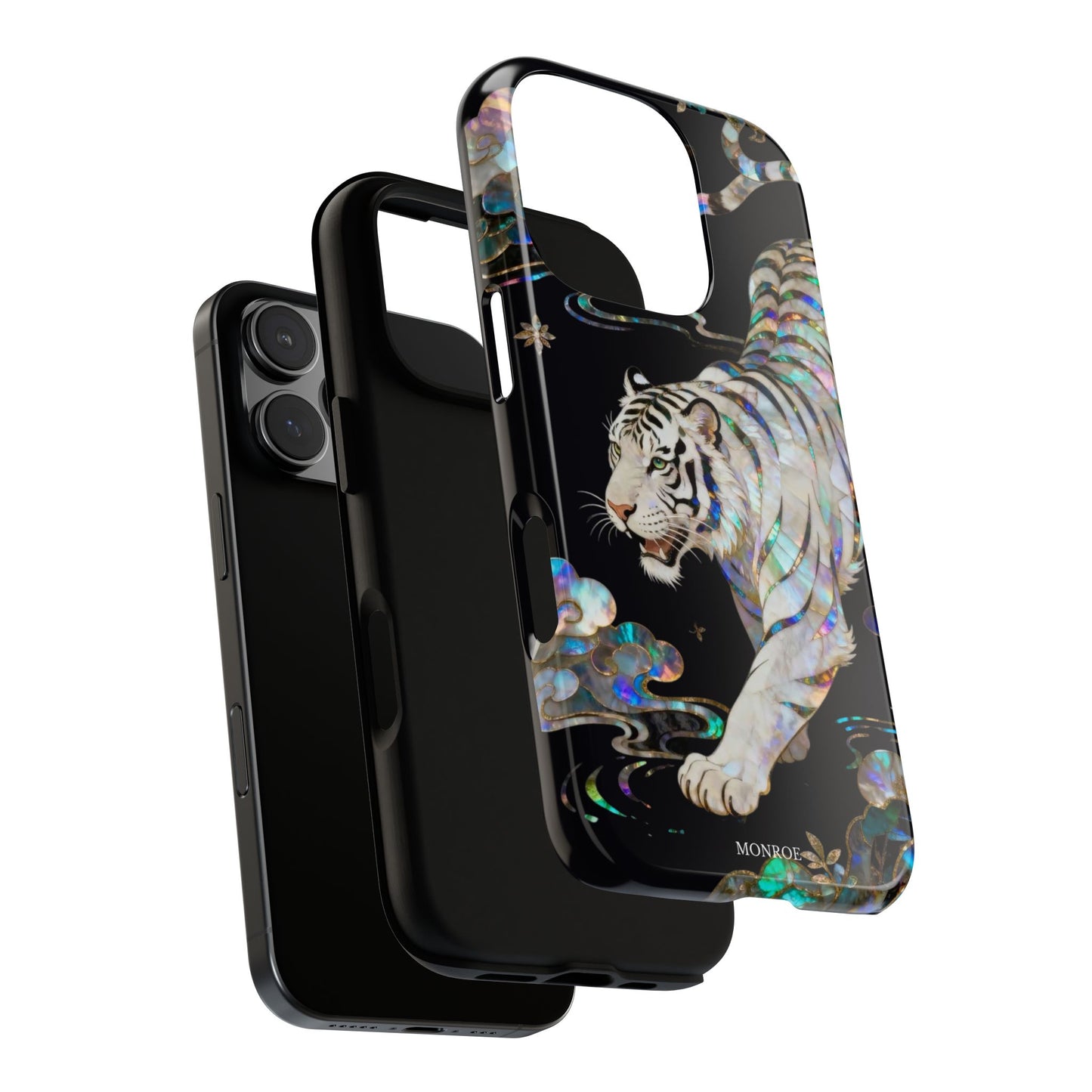 Iridescent White Tiger Tough Case