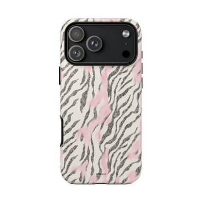 Light Pink Zebra Tough Case