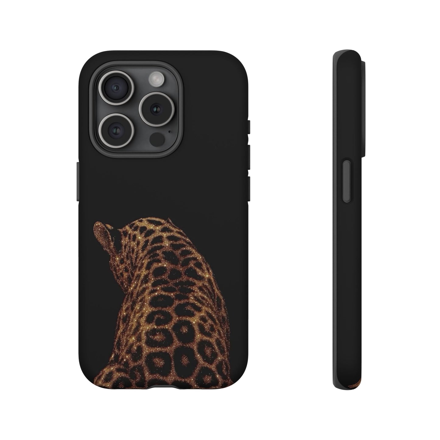 Leopard Back Tough Phone Case