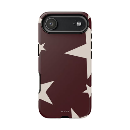 Burgundy Stars Tough Case
