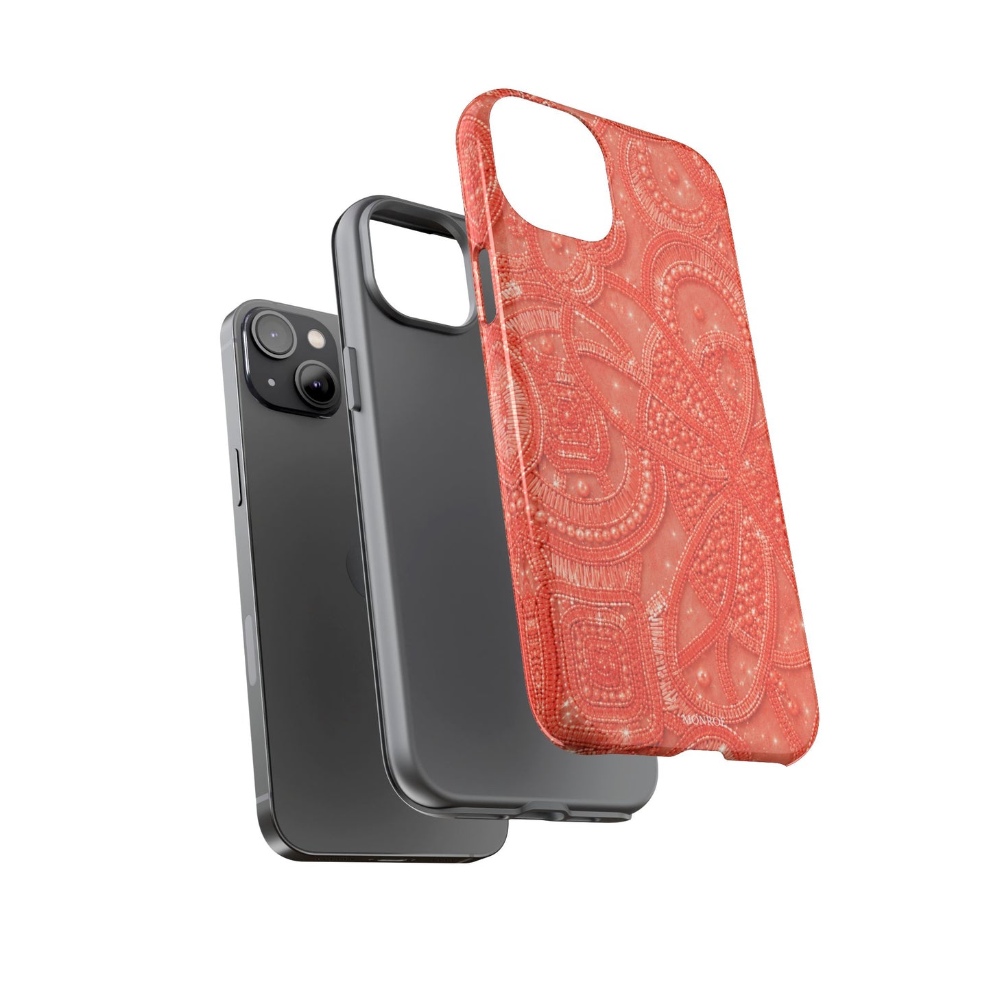 Coral Lace Tough Case