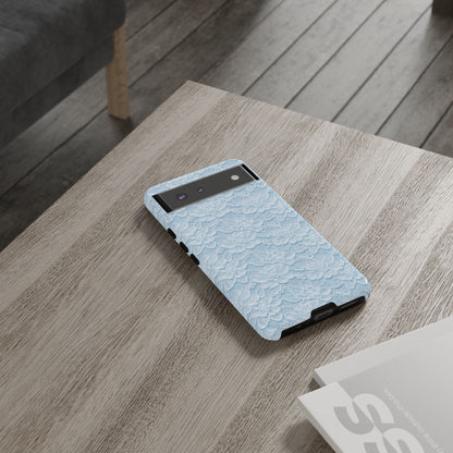 Glacier Blue Lace Tough Case
