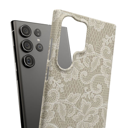 Vintage Beige Lace Case
