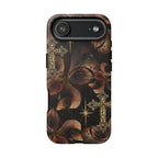 Floral Cross Pattern Tough Case