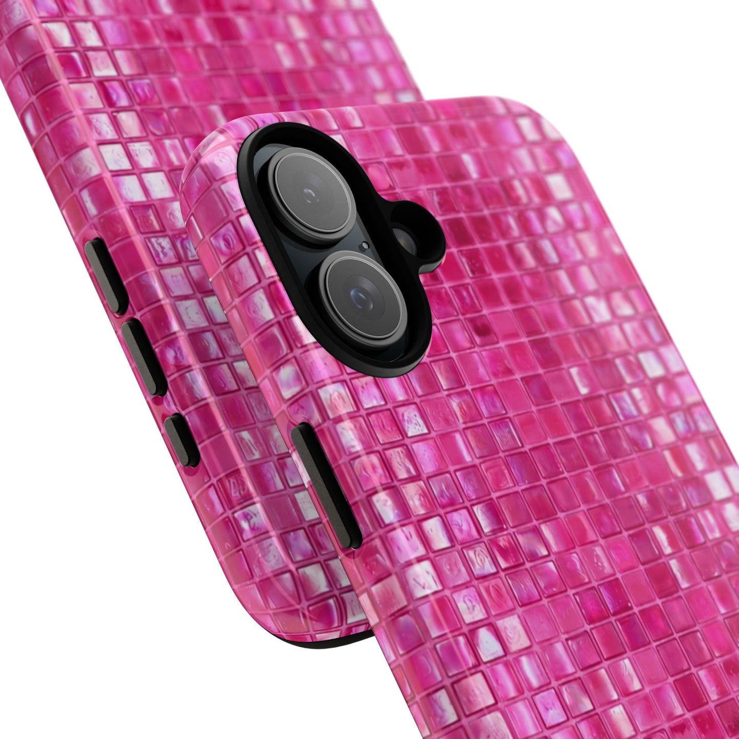 Hot Pink Mosaic Tough Case