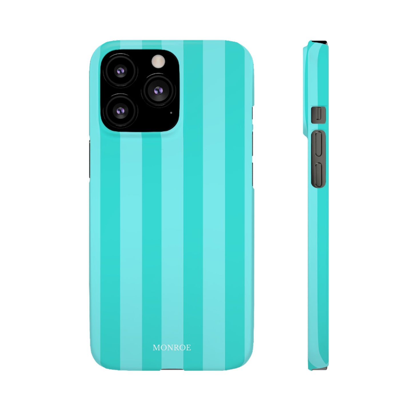 Striped Aqua Case