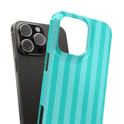 Striped Aqua Case