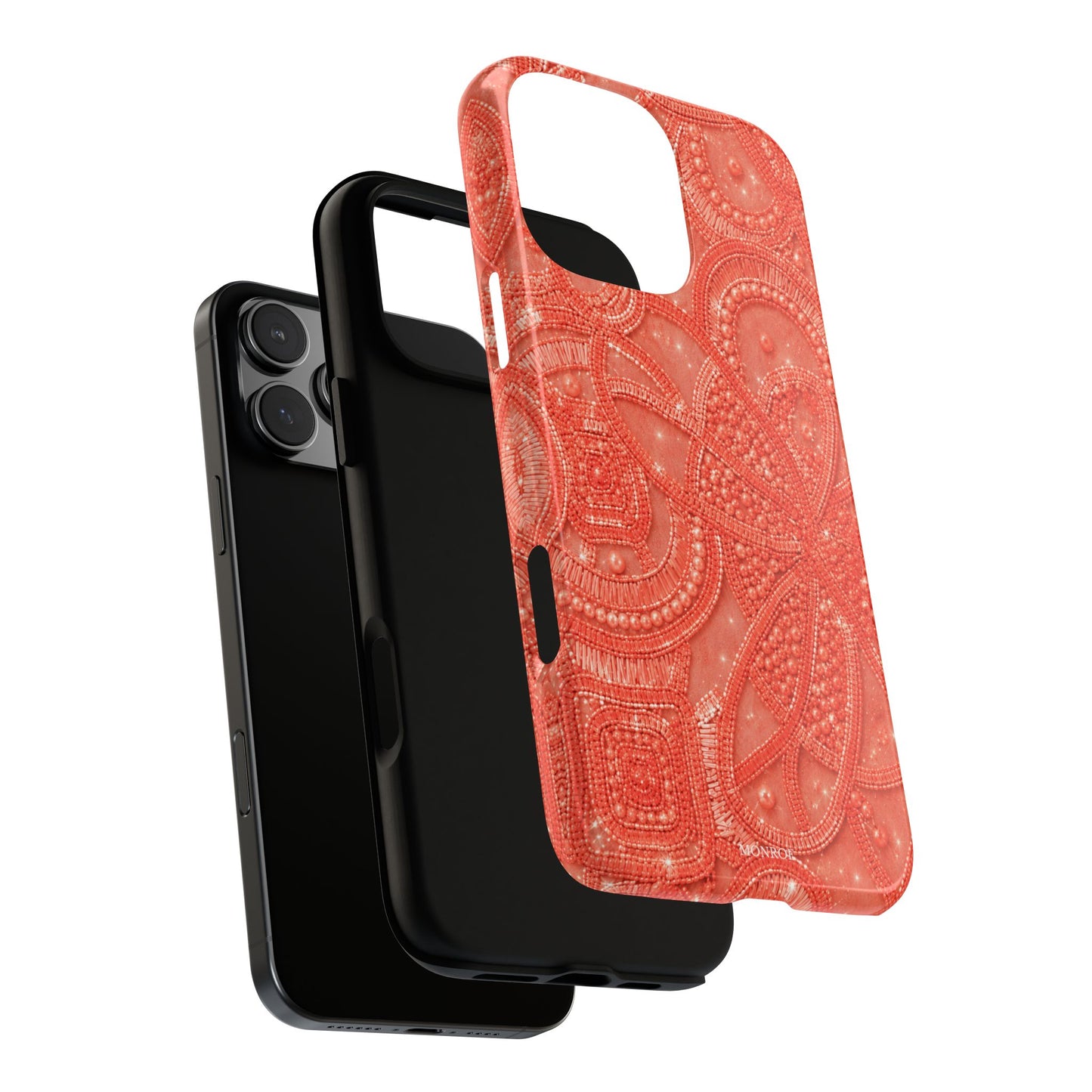 Coral Lace Tough Case