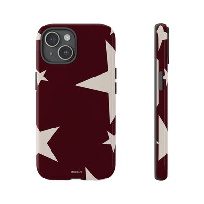 Burgundy Stars Tough Case