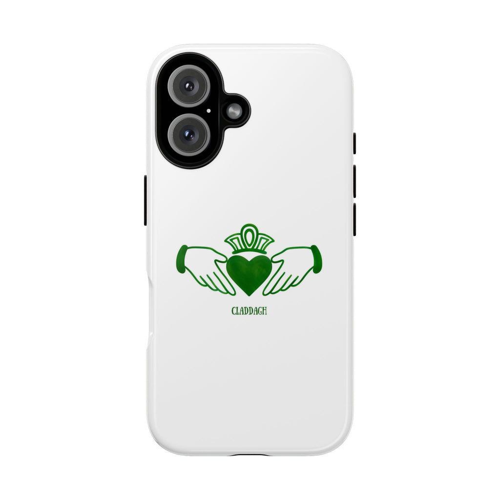 Irish Claddagh Symbol Green Tough Case