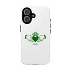 Irish Claddagh Symbol Green Tough Case