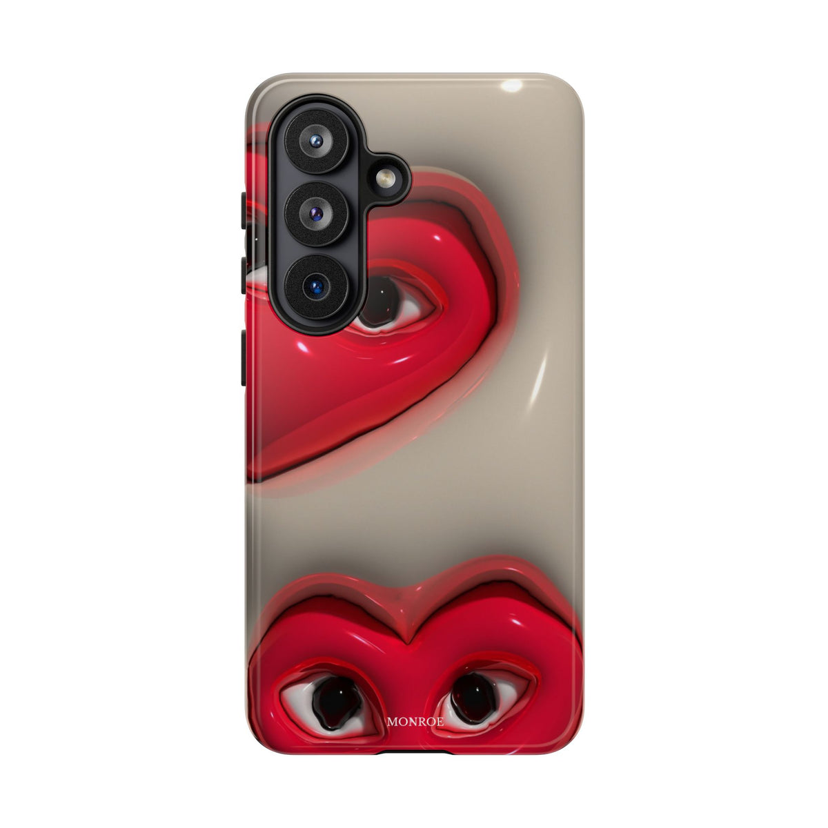 Red Heart Eyes Tough Case