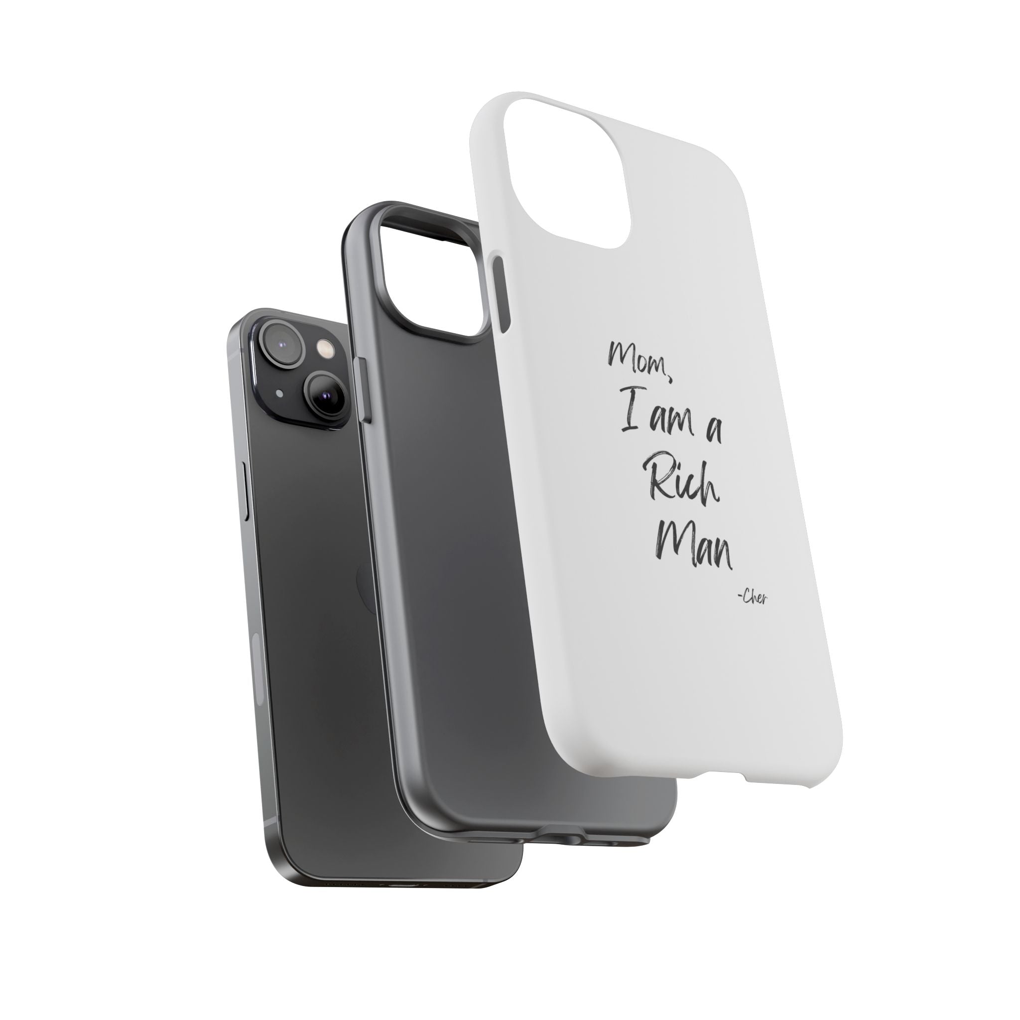I Am a Rich Man Phone Case