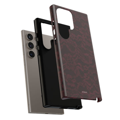 Burgundy Lace Tough Case