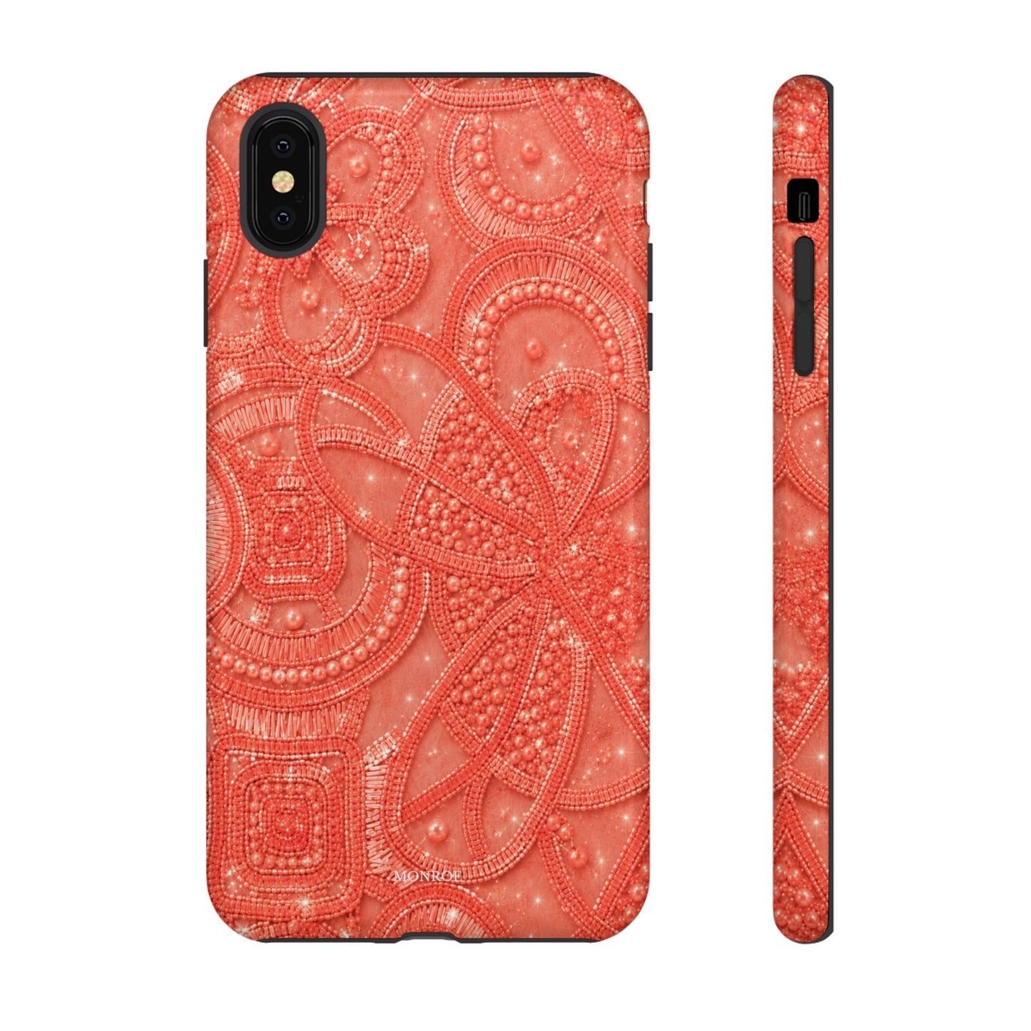 Coral Lace Tough Case