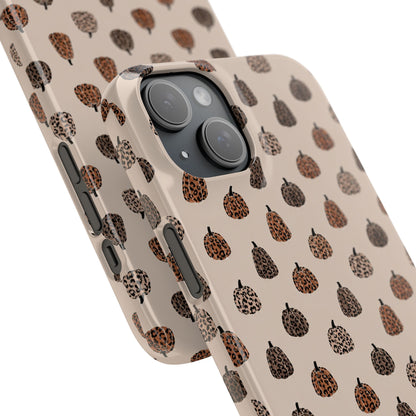 Leopard Pumpkin Case