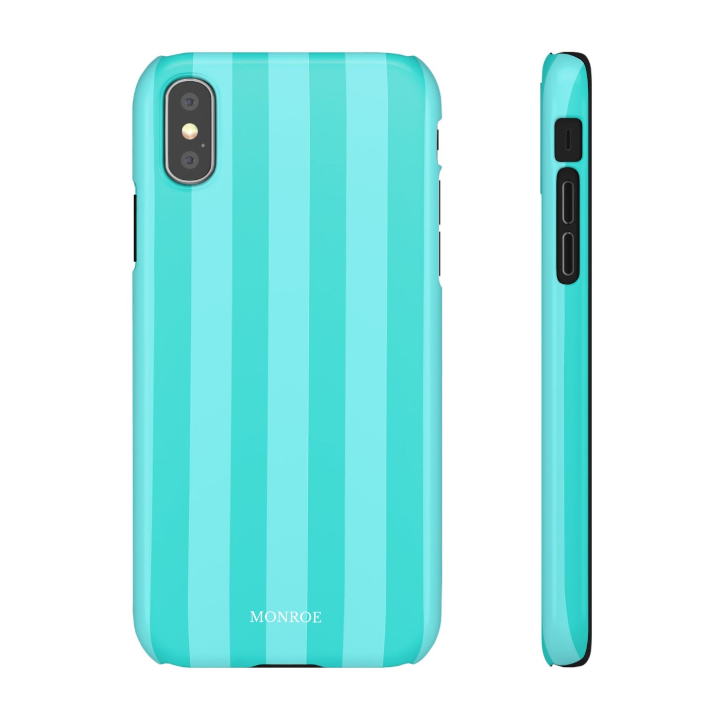 Striped Aqua Case