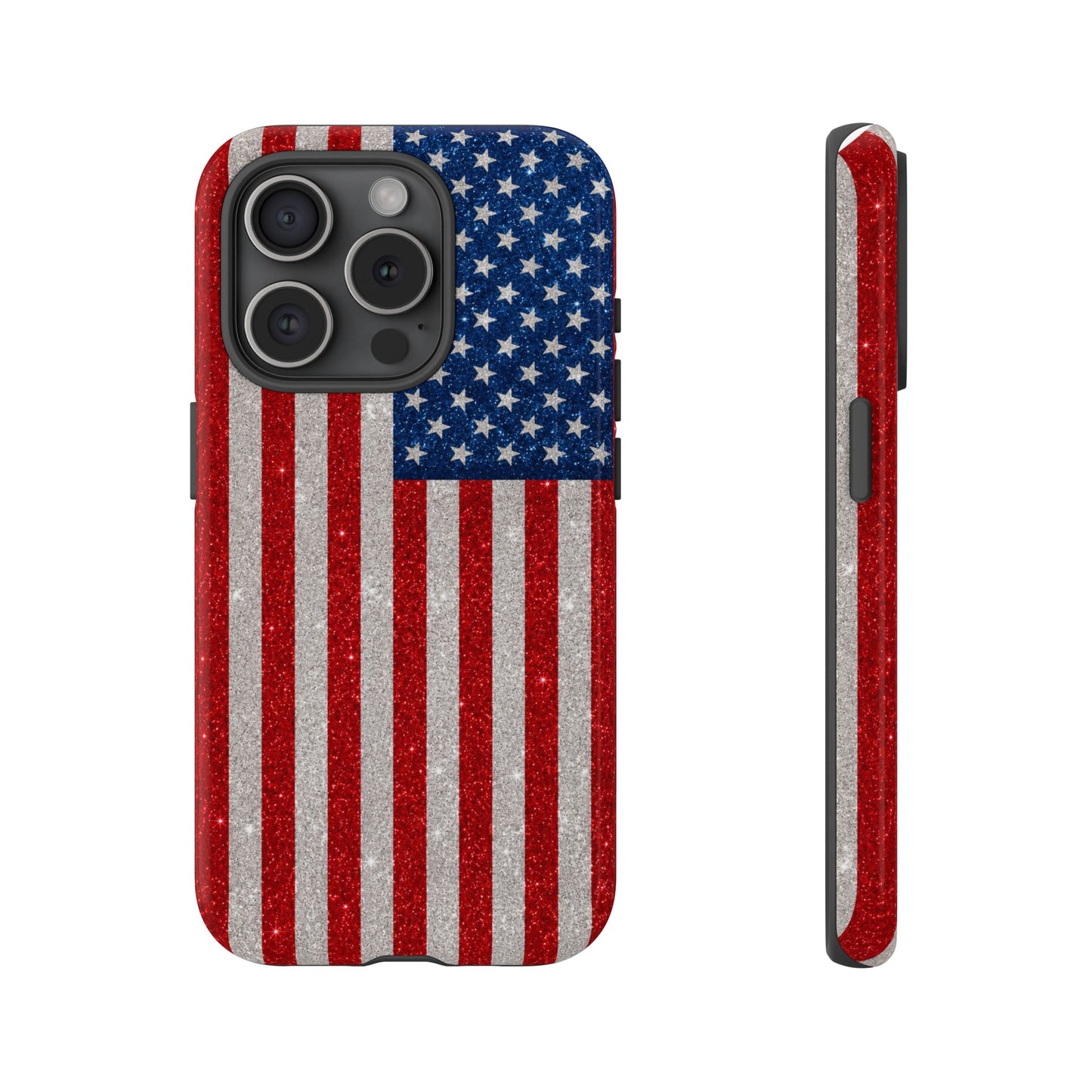 America Glitter Tough Case