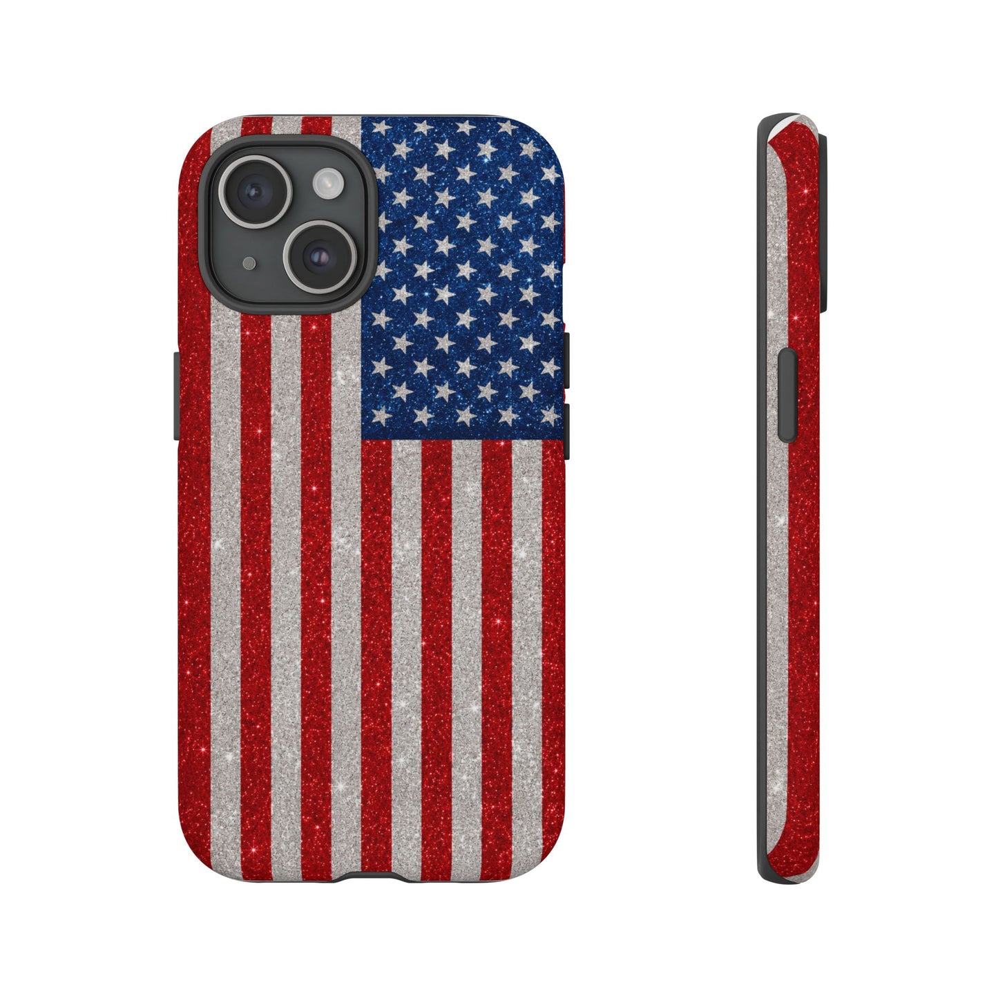 America Glitter Tough Case