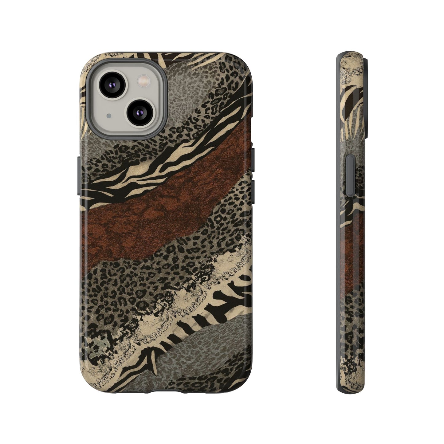 Safari Stripe Tough Phone Case
