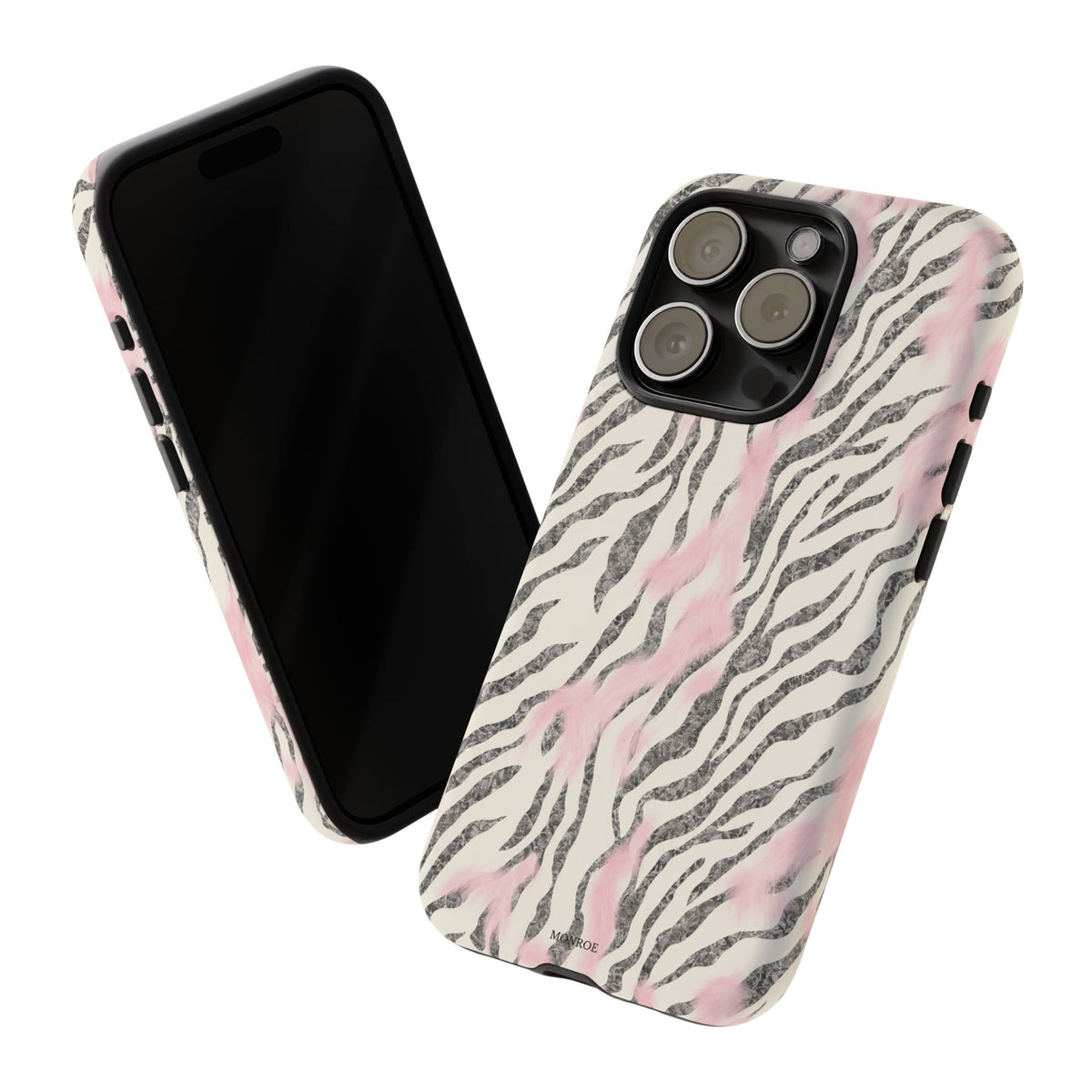 Light Pink Zebra Tough Case