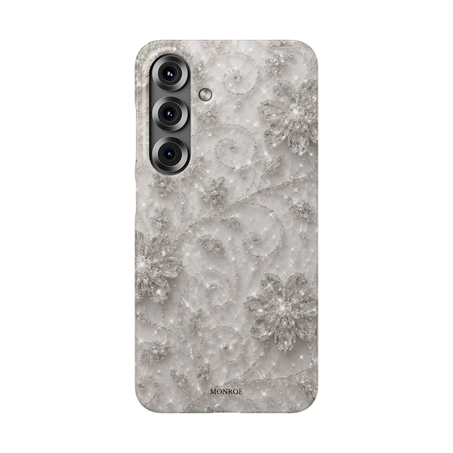 Glittery Floral Case