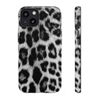 B&W Leopard Phone Case