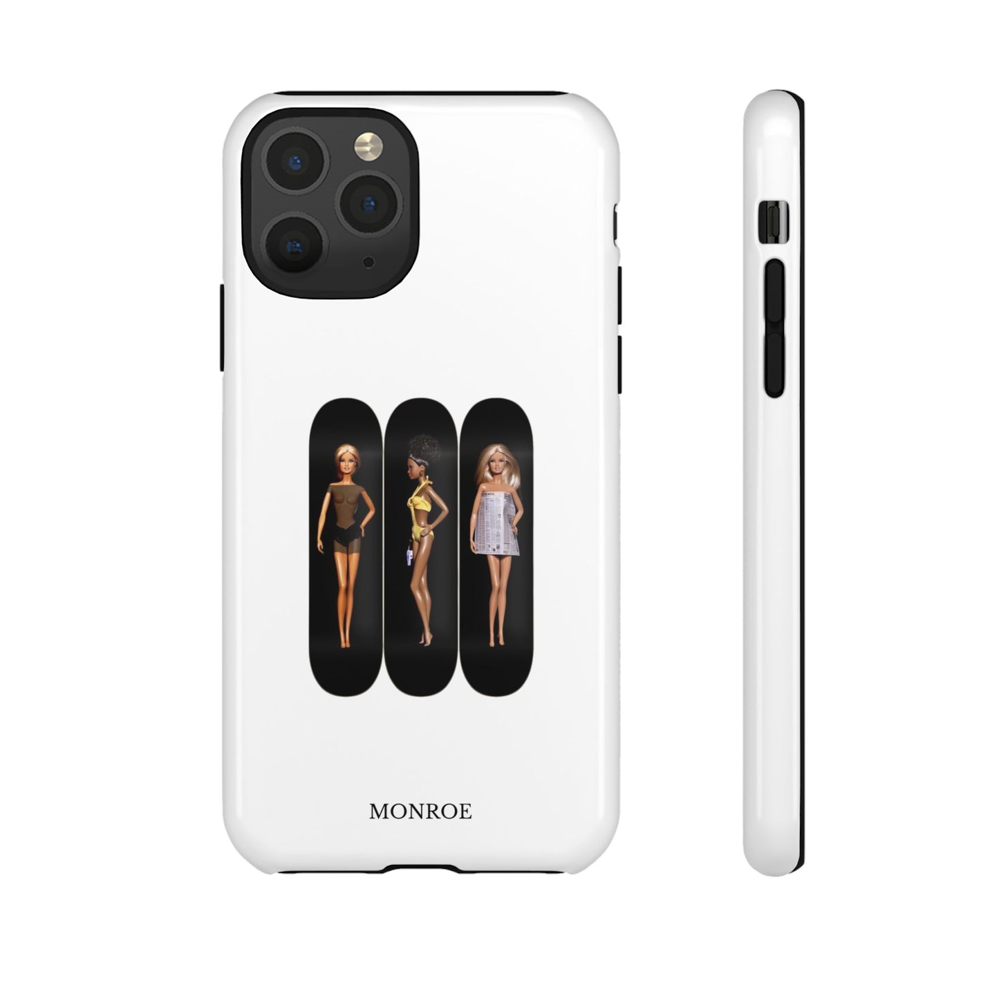 Retro Doll Skateboard Tough Case
