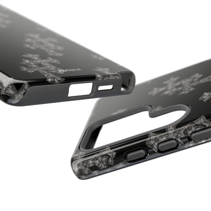 Black Crystal Cross Tough Case