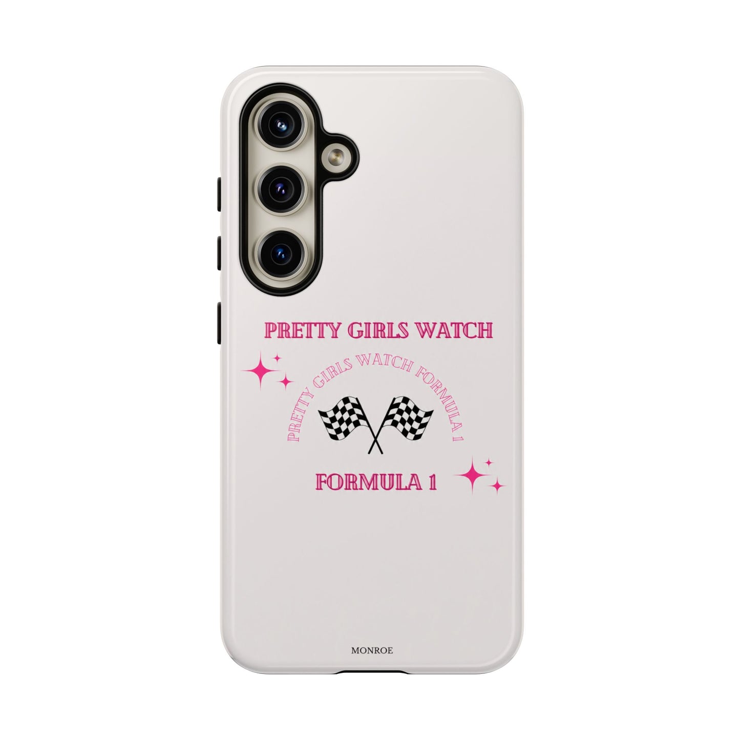 “Pretty Girls Watch Formula 1” Tough Case
