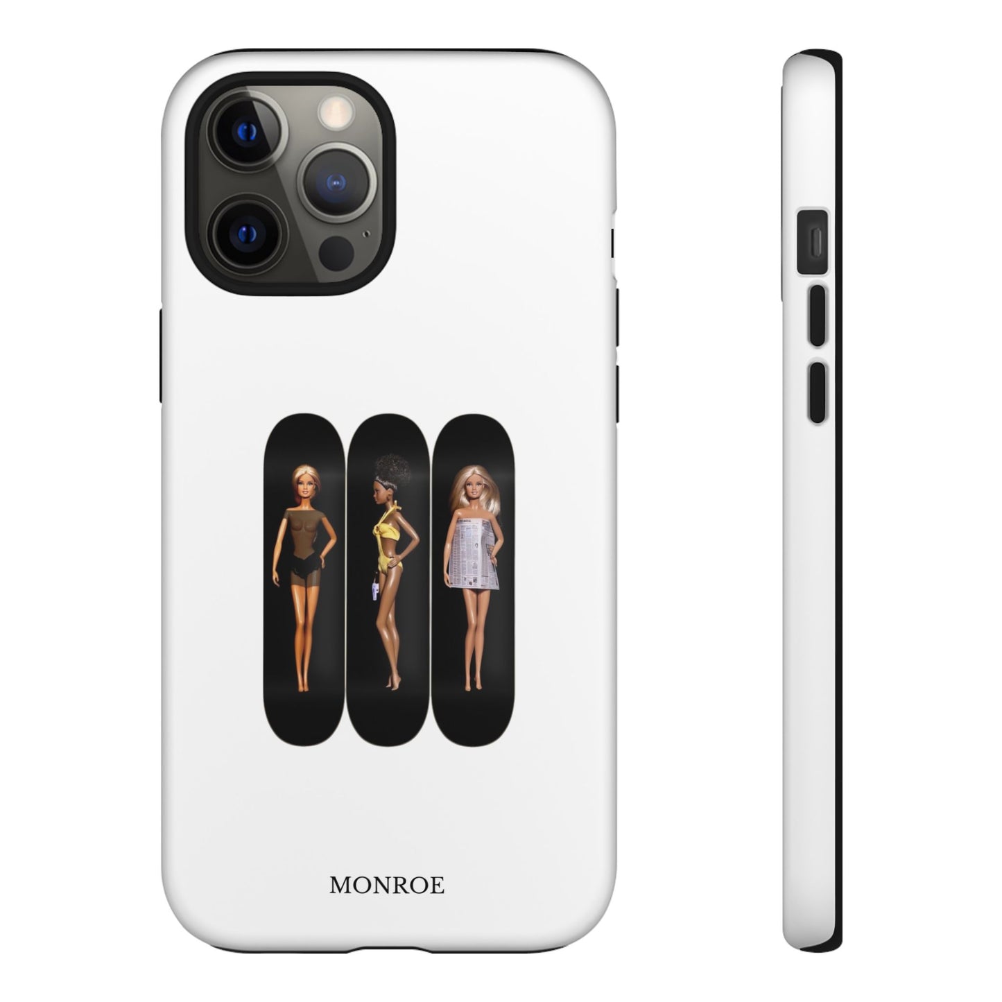 Retro Doll Skateboard Tough Case