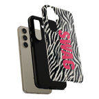 'SWAG' Zebra Print Tough Case
