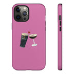 Pint & Wine Glass (Pink) Tough Case