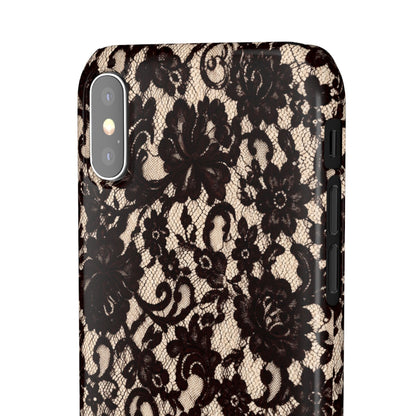Black Cherry Snap Case