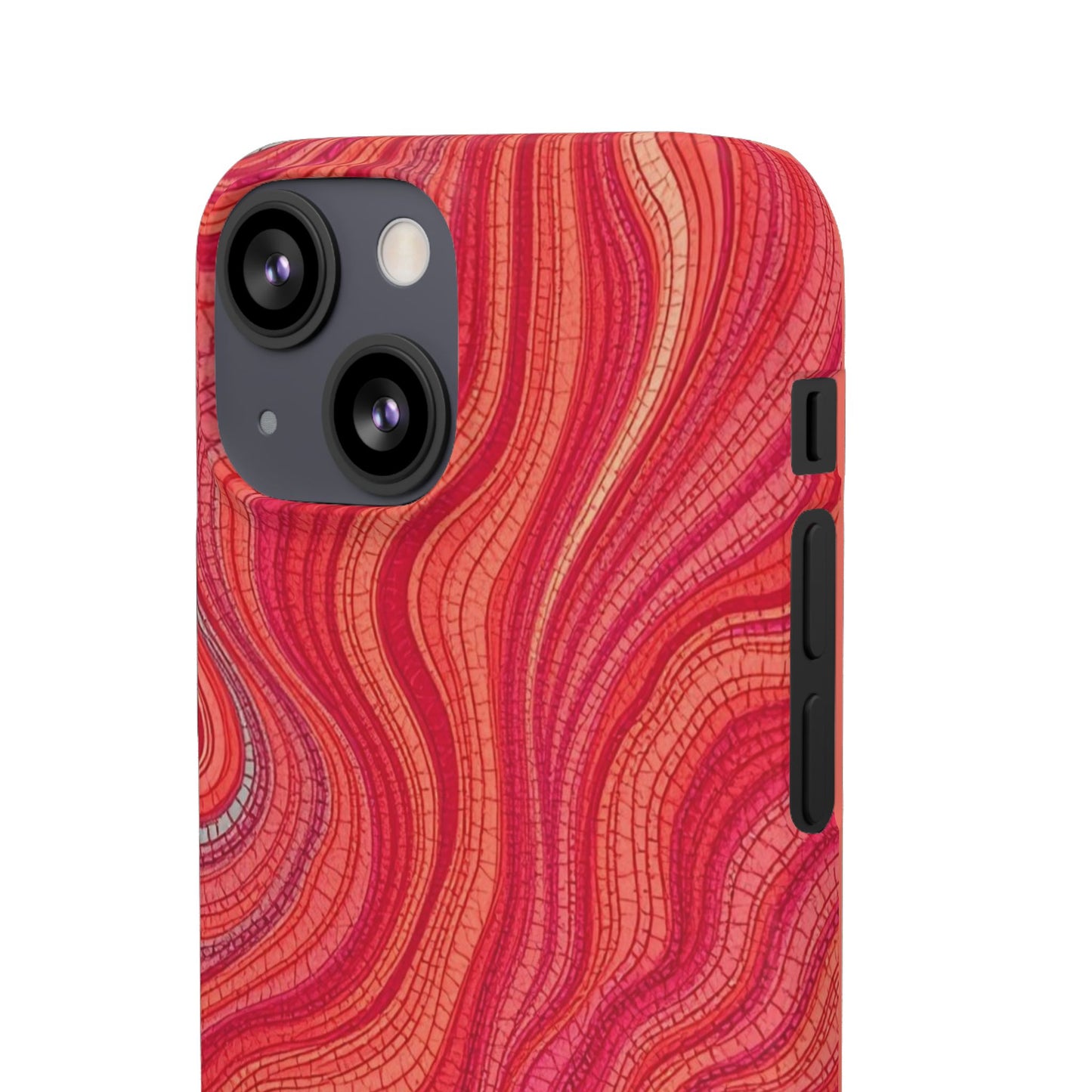 Retro Wavy Red Case