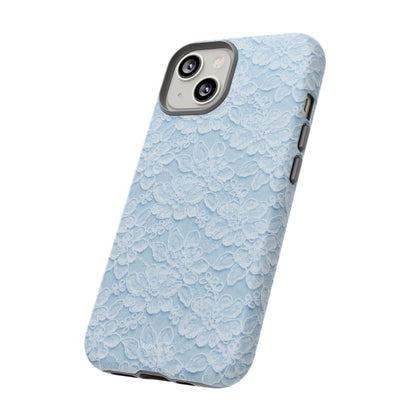 Glacier Blue Lace Tough Case