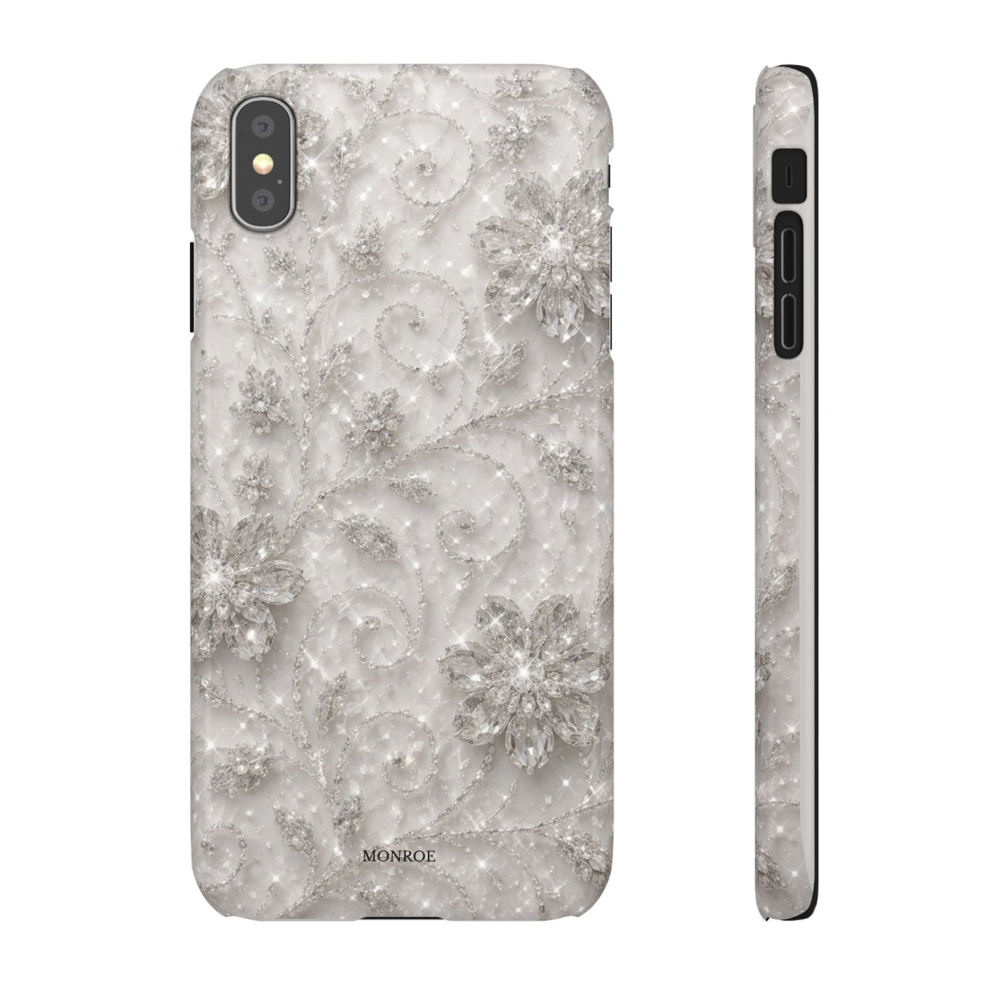 Glittery Floral Case